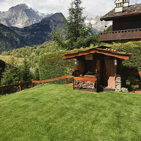 Superior Apartament Courmaison Vista Monte Bianco Lägenhet Pré-Saint-Didier